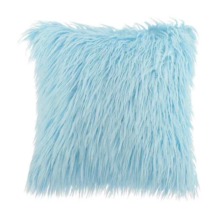 Hairy Fur Pillow Cover