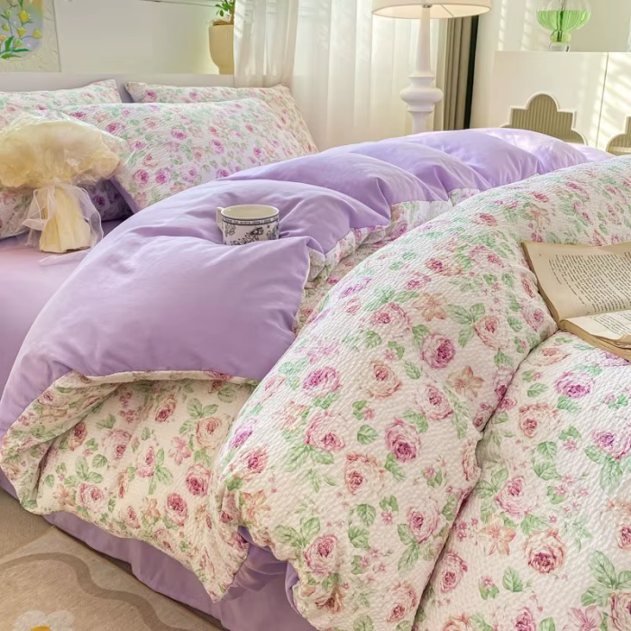 Grandmacore Rose Bedding Set