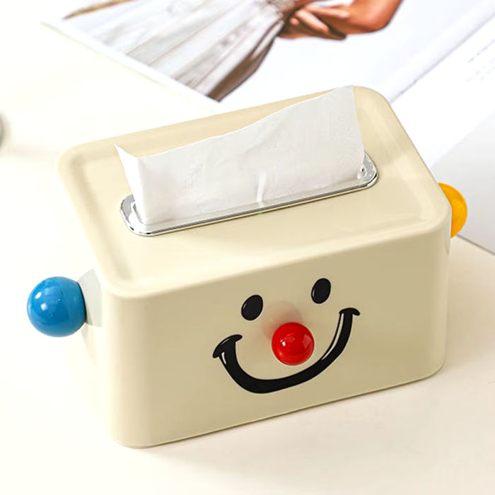 Clown Face Tissue Box