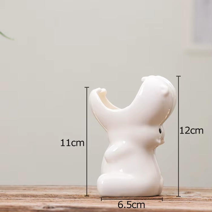 Hippo Ceramic Pot