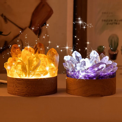 Aesthetic Crystal Lamp