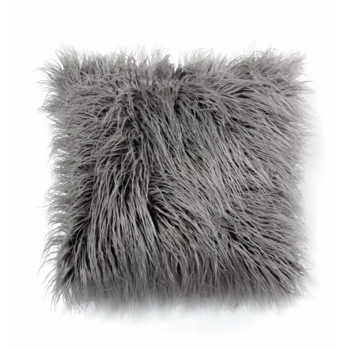 Hairy Fur Pillow Cover