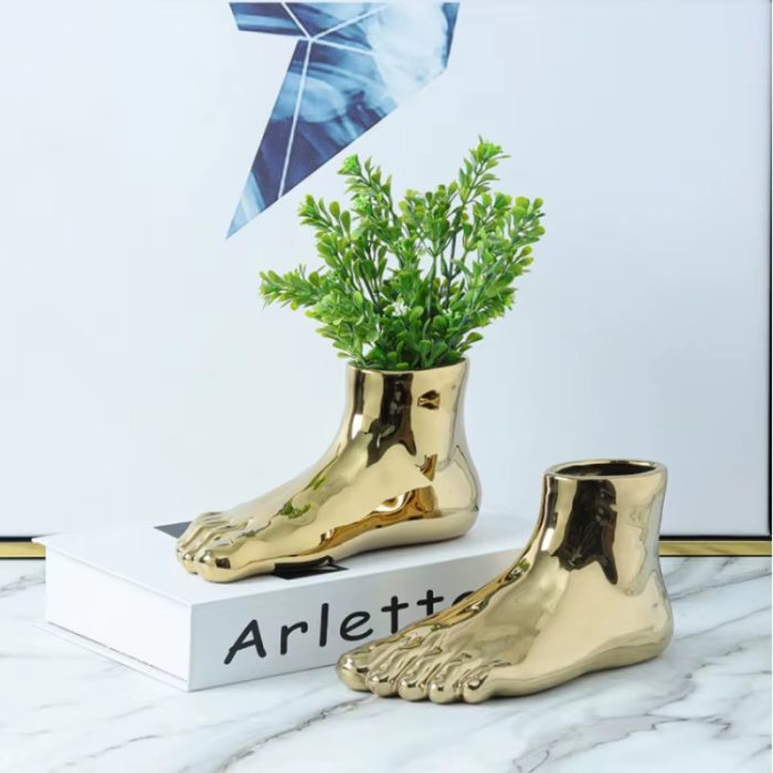 Foot Shaped Vase