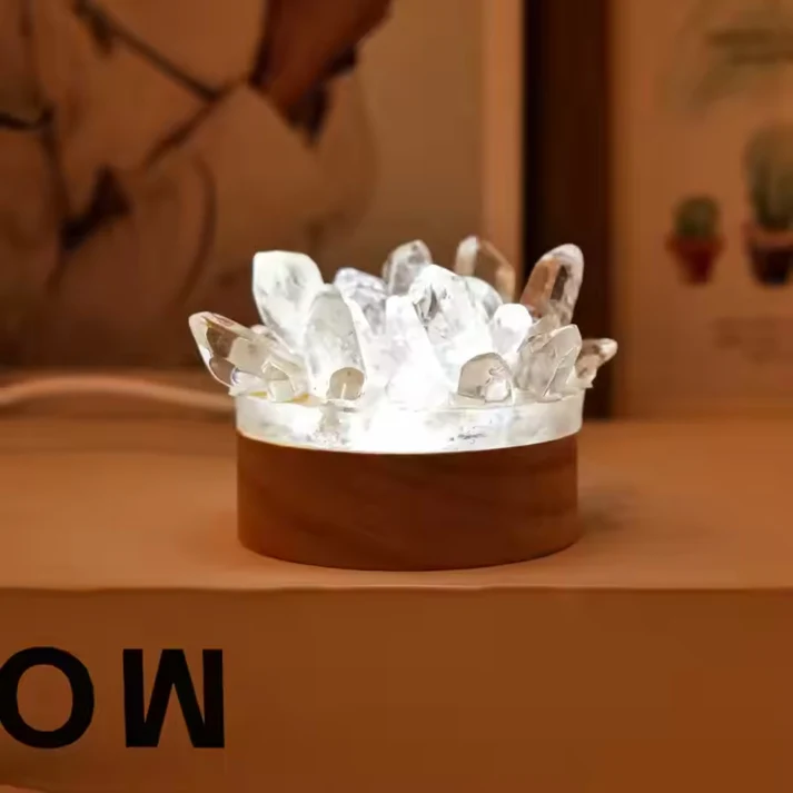 Aesthetic Crystal Lamp
