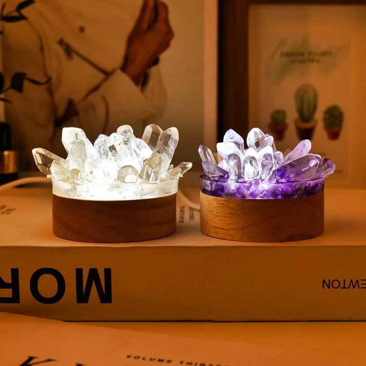 Aesthetic Crystal Lamp