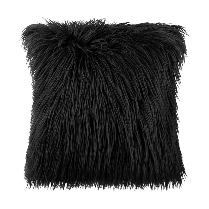 Hairy Fur Pillow Cover