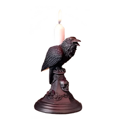 Goth Girl Candle Holder