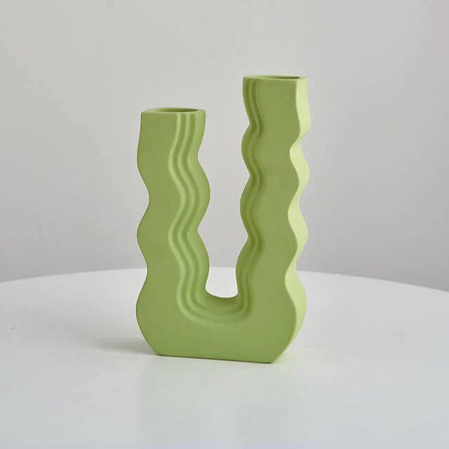 Groovy Ceramic Vase