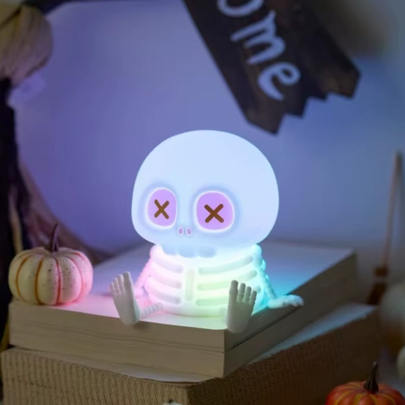 Cute Skeleton Night Light