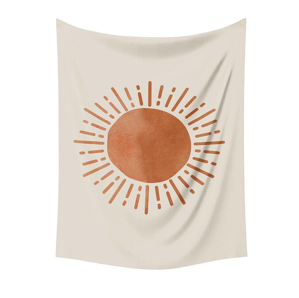 Bohemian Moon & Sun Tapestry